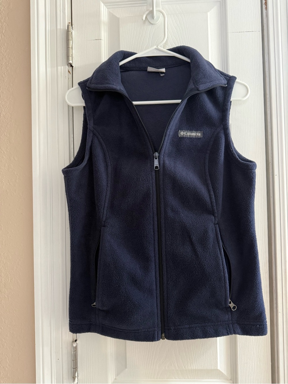Columbia Women’s Navy Fleece Vest - Cozy Layering Piece